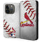 MLB St. Louis Cardinals Game Ball iPhone 15 Pro Folio Case